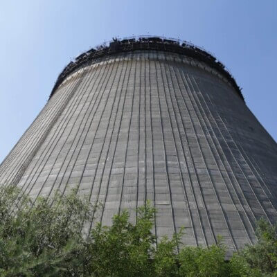 Tschernobyl-Kühlturm